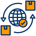 Icon The solution is characterized by high availability and is used in internationally active companies with geographically distributed branches.