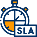 Icon assino has an SLA service with clear dates.